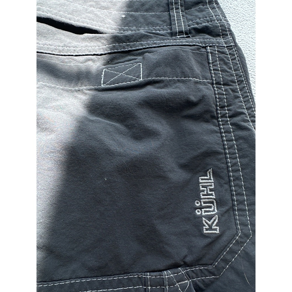 Kuhl Renegade Shorts Mens 32 Gray Performance Cargo Hiking Workwear Nylon - Picture 10 of 11